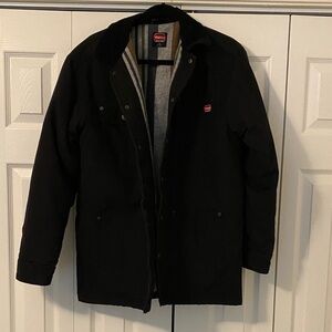 Men’s medium black chore coat
